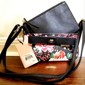 Juicy Couture "Pick up petal BLK" Crossbody